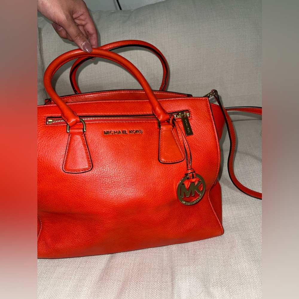Sophie large Satchel Bag 
Genuine leather